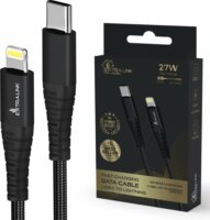ExtraLink CABESL03 Smart Life USB Type-C apa - Lightning apa Adat és töltő kábel - Fekete (2m)