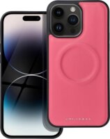 Roar Morning Magsafe Apple Iphone 14 Pro Max Műbőr Tok - Rózsaszín