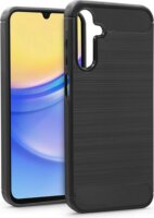 Haffner Carbon Samsung Galaxy A15 4G / 5G Tok - Fekete