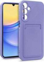 Haffner Card Case Samsung Galaxy A15 4G / 5G Tok - Lila