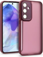 Haffner Variete Samsung Galaxy A55 hátlap Tok - Bordó