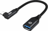 Conceptronic USB-C - USB-A 3.0 adapter 225mm - Fekete