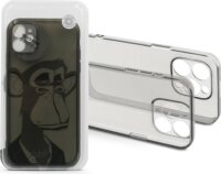 Haffner Gray Monkey Apple iPhone 12 Tok - Átlátszó