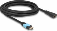 Delock 81999 HDMI - HDMI 2.1 Hosszabbító kábel 3m - Fekete