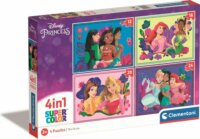 Clementoni Supercolor Disney Hercegnők - 72 darabos puzzle