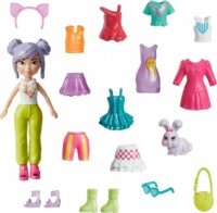 Mattel Polly Pocket Öltöztetős divatkészlet - Reggeli séta kisállattal