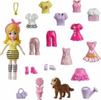Mattel Polly Pocket Öltöztetős divatbaba - Polly és Flower kutyus