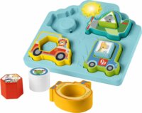 Fisher-Price Forma és járgány kirakó fénnyel és hanggal 8 darabos