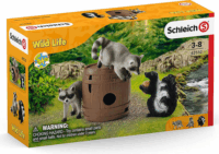 Schleich Wild Life Harc a dióért játékszett