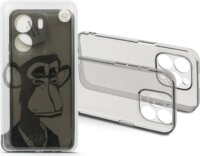 Haffner Gray Monkey Xiaomi Redmi 13C Tok - Átlátszó