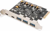Digitus DS-30222 USB 3.1 Type C / USB 3.0 PCIe portbővítő