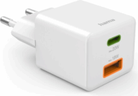 Hama 201991 Mini USB Type-C / USB Type-A Hálózati töltő - Fehér (20W)