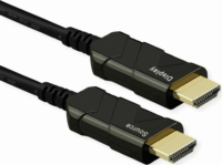 Roline 14.01.3484-1 HDMI - HDMI 2.1 Optikai Kábel 15m - Fekete