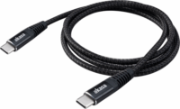 Akasa AK-CBUB54-10BK USB-C apa - USB-C apa 3.0 Adat és töltő kábel - Fekete (1m)