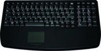 Cherry AK-7410-GU-B/GE Vezetékes Billentyűzet + Touchpad (Fekete) - Német