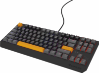 Genesis Thor 230 TKL (Outemu Red Switch) RGB Vezetékes Gaming Mechanikus Billentyűzet (Anchor Gray Positive) - Angol (US)