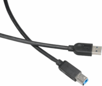 Akasa AK-CBUB01-15BK USB-A apa - USB-B 3.0 Adat és töltő kábel - Fekete (1.5m)