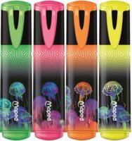 Maped Deepsea Paradise Fluo Peps 1-5mm Szövegkiemelő készlet - Vegyes színek (4 db / csomag)