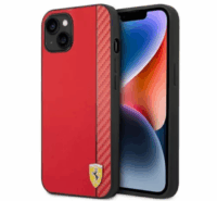 Ferrari Apple iPhone 14 Hátlapvédő Tok - Piros