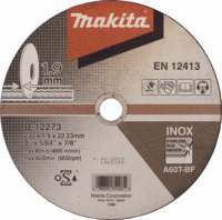 Makita B-12273 A60T Inox vágótárcsa - 230mm