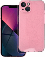 Clear Apple iPhone 13 Tok - Csillámos/Rózsaszín