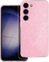 Clear Samsung Galaxy A35 5G Tok - Csillámos/Rózsaszín