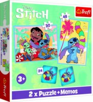 Trefl Lilo&Stitch 2az 1-ben puzzle és memória játék