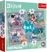 Trefl Lilo&Stitch 4 az 1-ben puzzle