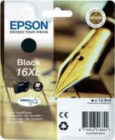 Epson T1631 16XL Eredeti Tintapatron Fekete