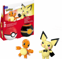 Mattel MEGA Pokémon Poké Ball - Charmander és Pichu építőjáték