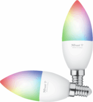 Trust LED izzó 5W 470lm 1800-6500K E14 - RGB (2db / csomag)