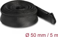 Delock Befont karmantyú zipzáras szorítóval kábelrendező 5m - Fekete