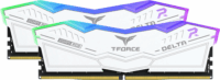 TeamGroup 48GB / 6400 T-Force Delta RGB DDR5 RAM KIT (2x24GB) - Fehér