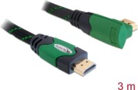 Delock 82953 HDMI kábel 3m - Fekete/Zöld