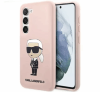 Karl Lagerfeld Samsung Galaxy S23 Hátlapvédő Tok - Rózsaszín