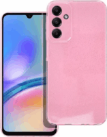 Clear 2mm Samsung Galaxy A15 5G Tok - Rózsaszín/Csillámos