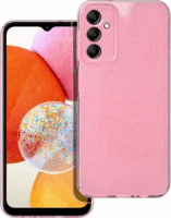 Clear 2mm Samsung Galaxy A14 5G/A14 4G Tok - Rózsaszín/Csillámos