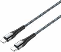 ColorWay CW-CBPDCC039-GR USB Type-C apa - USB Type-C apa Adat és töltő kábel - Szürke (2m)