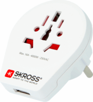 Skross 1.500266 World / Europe Utazó adapter