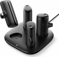 Veger W007 Powerbank 4x5000mAh 20W (3A / 5V) + Töltőállomás - Fekete