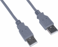 Premiumcord KU2AA5 USB-A apa 2.0 Adat és töltő kábel - Szürke (5m)