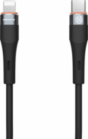 Nillkin FlowSpeed USB Type-C apa - Lightning apa Adat és töltő kábel - Fekete