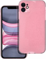Clear 2mm Apple iPhone 11 Tok - Rózsaszín/Csillámos