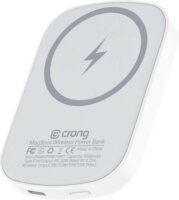 Crong MagSpot Power Bank 5000mAh - Fehér