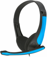 Platinet Omega FH4088BL Vezetékes headset - Fekete/Kék