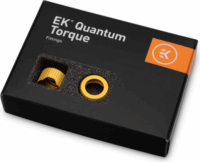EKWB EK-Quantum Torque HDC Kompressziós zárógyűrű - 12 mm - Szatén Arany (6db / csomag)