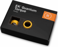 EKWB EK-Quantum Torque HDC Kompressziós zárógyűrű - 14 mm - Szatén Arany (6db / csomag)