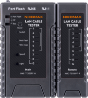 Nikomax NMC-TE100PF Kábel tesztelő