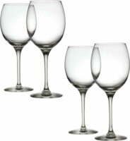 Alessi Mami-XL 450ml Fehérboros Kristályüveg Pohár Szett 4 Darabos