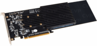 Sonnet Fusion FUS-SSD-4X4-E3S 4x M.2 NVMe port bővítő PCIe kártya